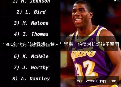 1980年代东部决赛凯尔特人与活塞，伯德对抗坏孩子军团